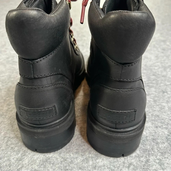 SOREL Lennox Waterproof Hiker Boot In Black.  Sz: 9 - Picture 8 of 13